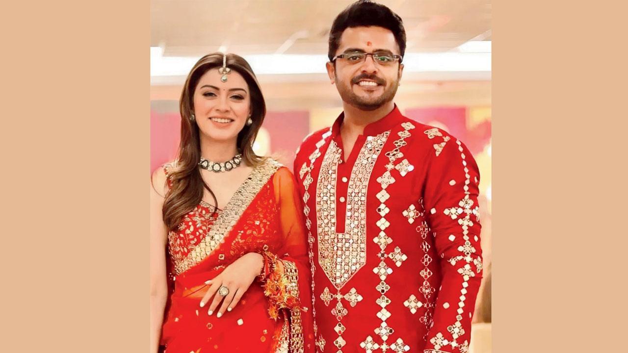 હંસિકા અને તેનો પતિ સોહેલ કથુરિયા