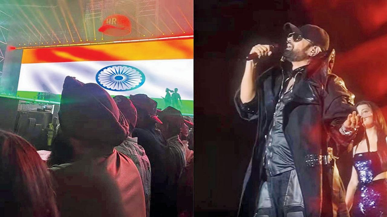 હિમેશ રેશમિયાએ દિલ્હીના ઇન્દિરા ગાંધી ઇન્ડોર સ્ટેડિયમમાં ધમાકેદાર પર્ફોર્મન્સ આપ્યો