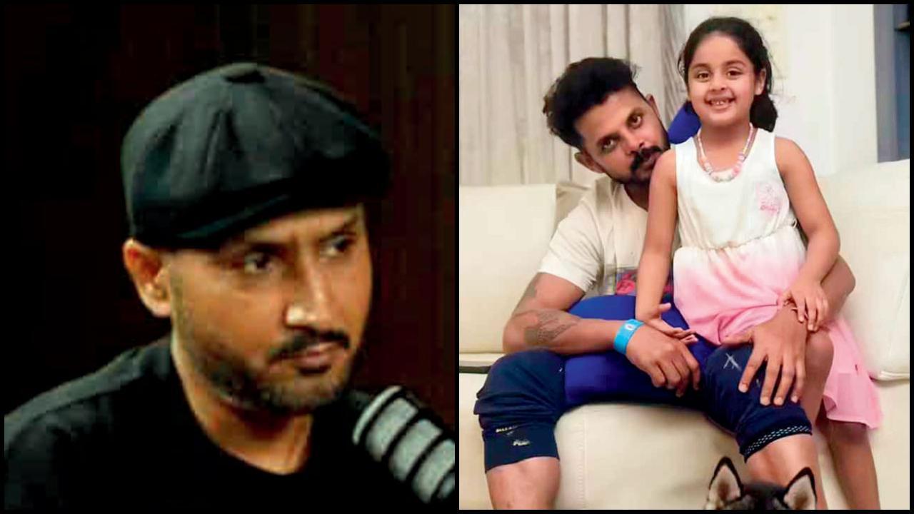 હરભજન સિંહ, શ્રીસંતની દીકરી