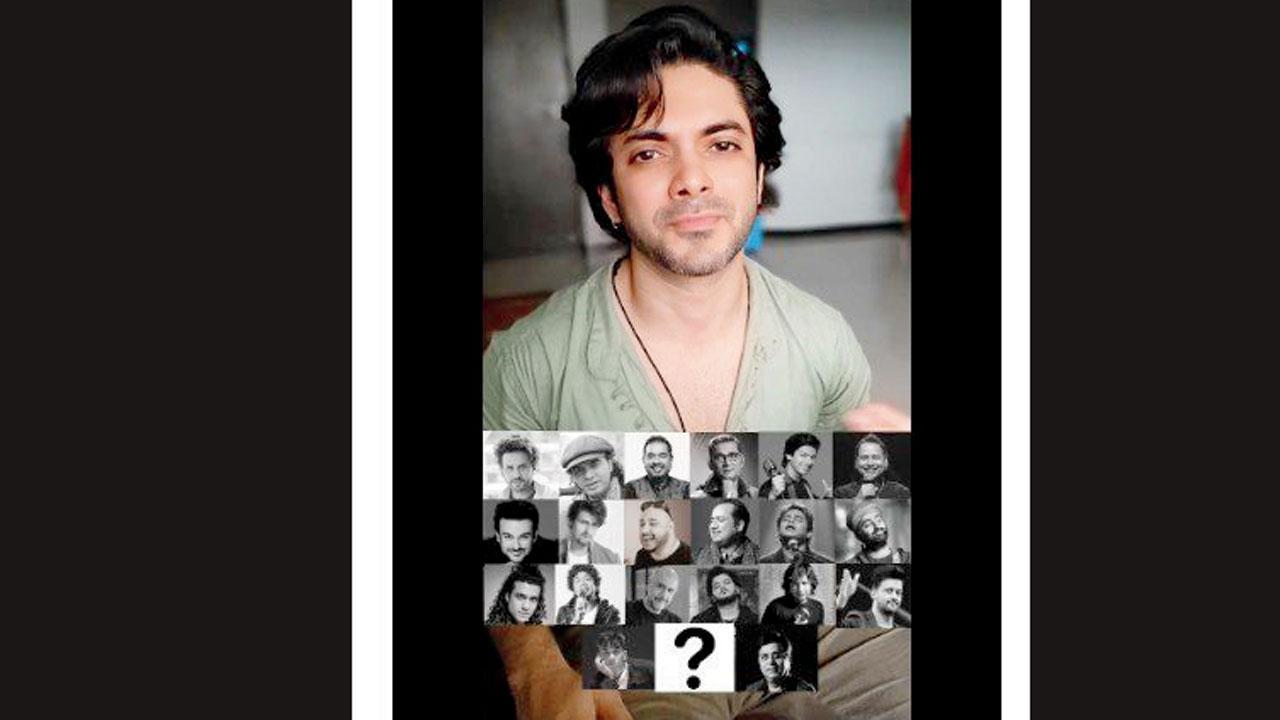 શિવાંગ ઉપાધ્યાય નામના એક યુવાને ઇન્સ્ટાગ્રામ પર આ ગીત પંચાવન સેકન્ડમાં ગાઈને રેકૉર્ડ કરીને પોસ્ટ કર્યું