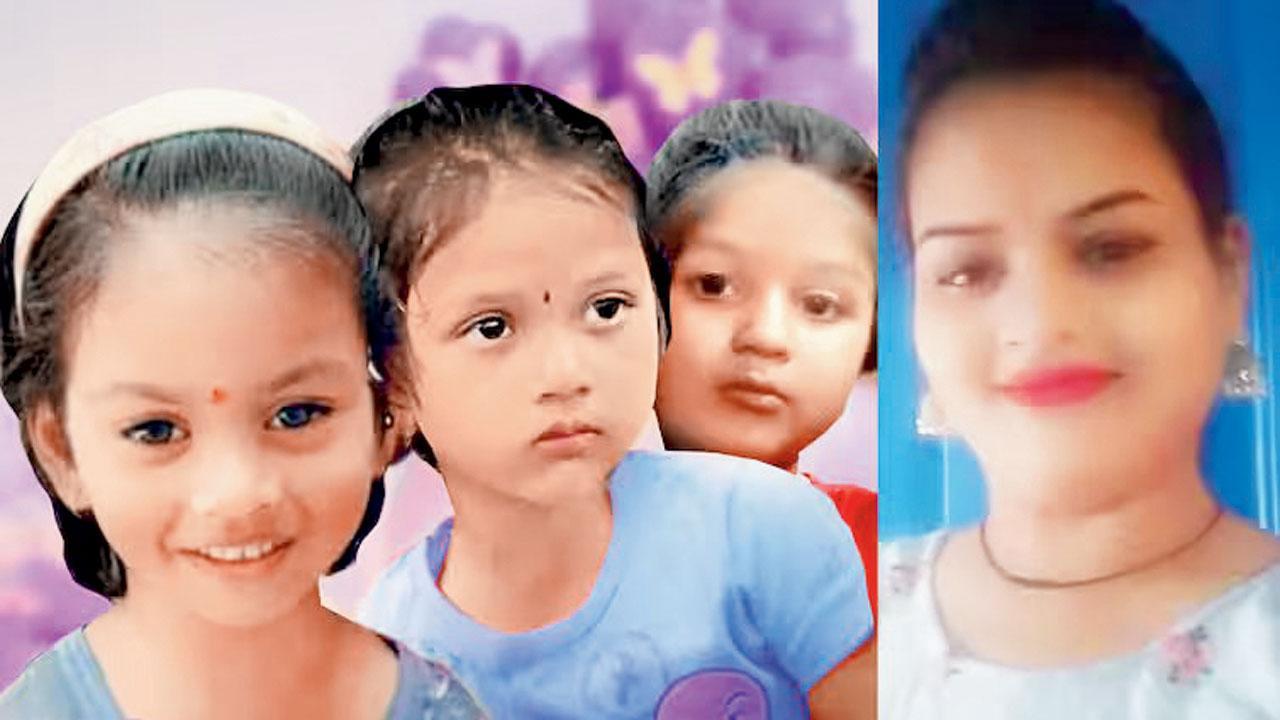 સંધ્યાએ પોતાની ત્રણ સગીર દીકરીઓનો જીવ લીધો