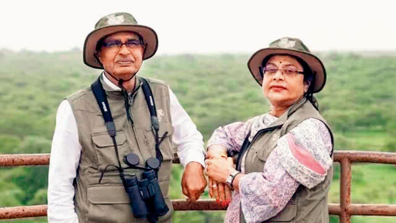 શિવરાજ સિંહ ચૌહાણ, પત્ની સાધના સિંહ