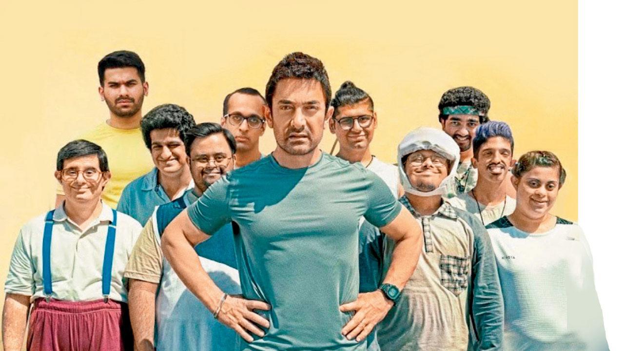 સિતારે ઝમીન પરનું સ્ક્રીનિંગ
