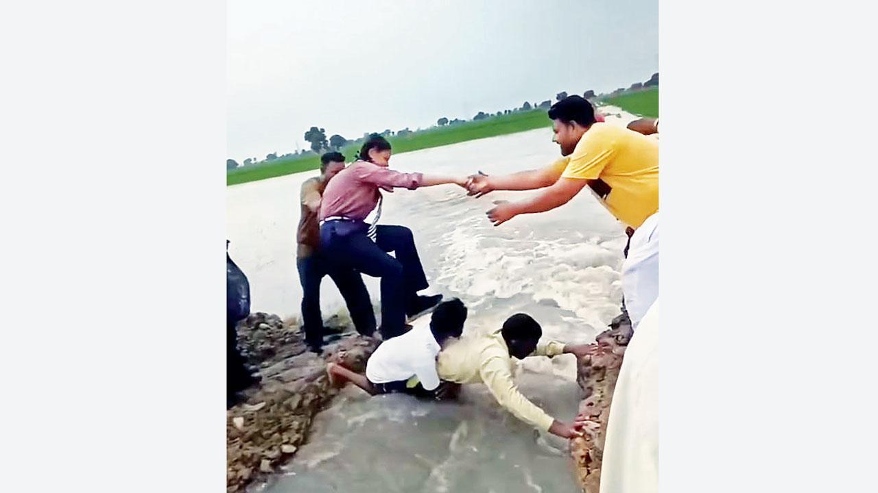 વાયરલ વીડિયોમાંથી સ્ક્રીન શૉટ