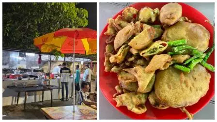 અહીંના ભજીયા ખાવા માટે લોકોની ભીડ જામે છે - તસવીર સૌજન્ય પૂજા સાંગાણી