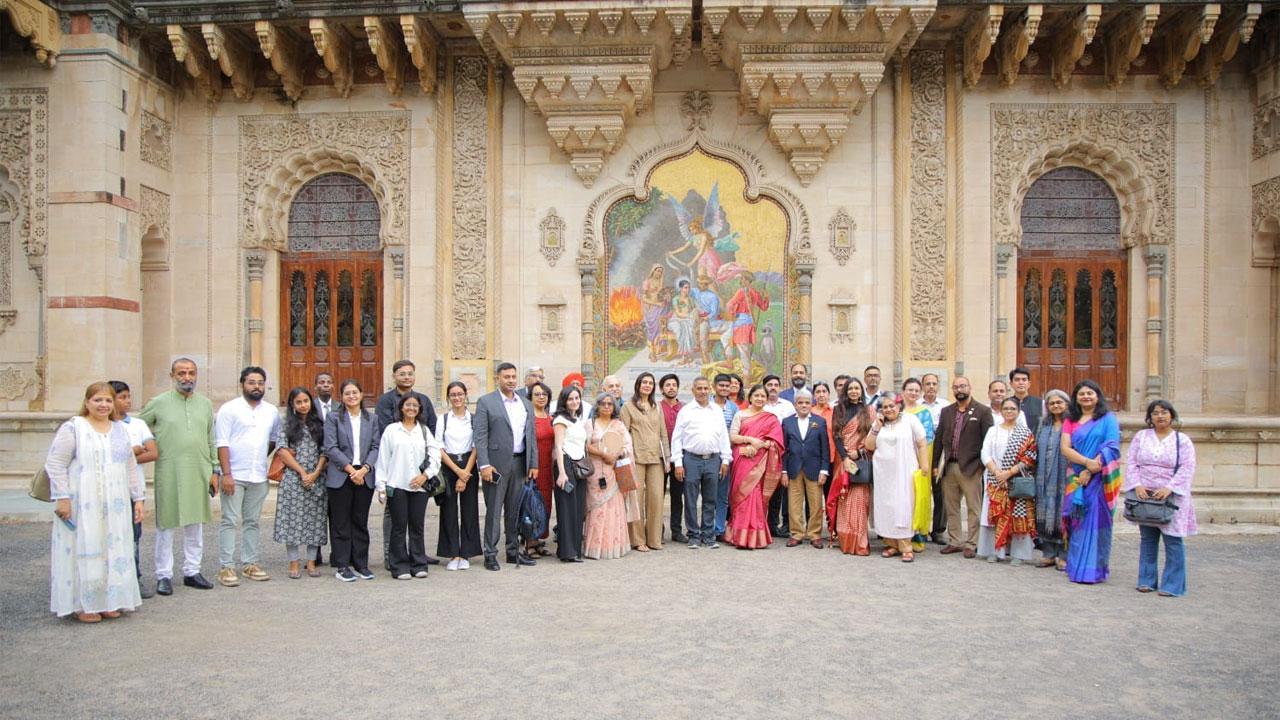 ૧૪મી આંતરરાષ્ટ્રીય હેરિટેજ ટુરિઝમ કોન્ક્લેવનાં સહભાગીઓ