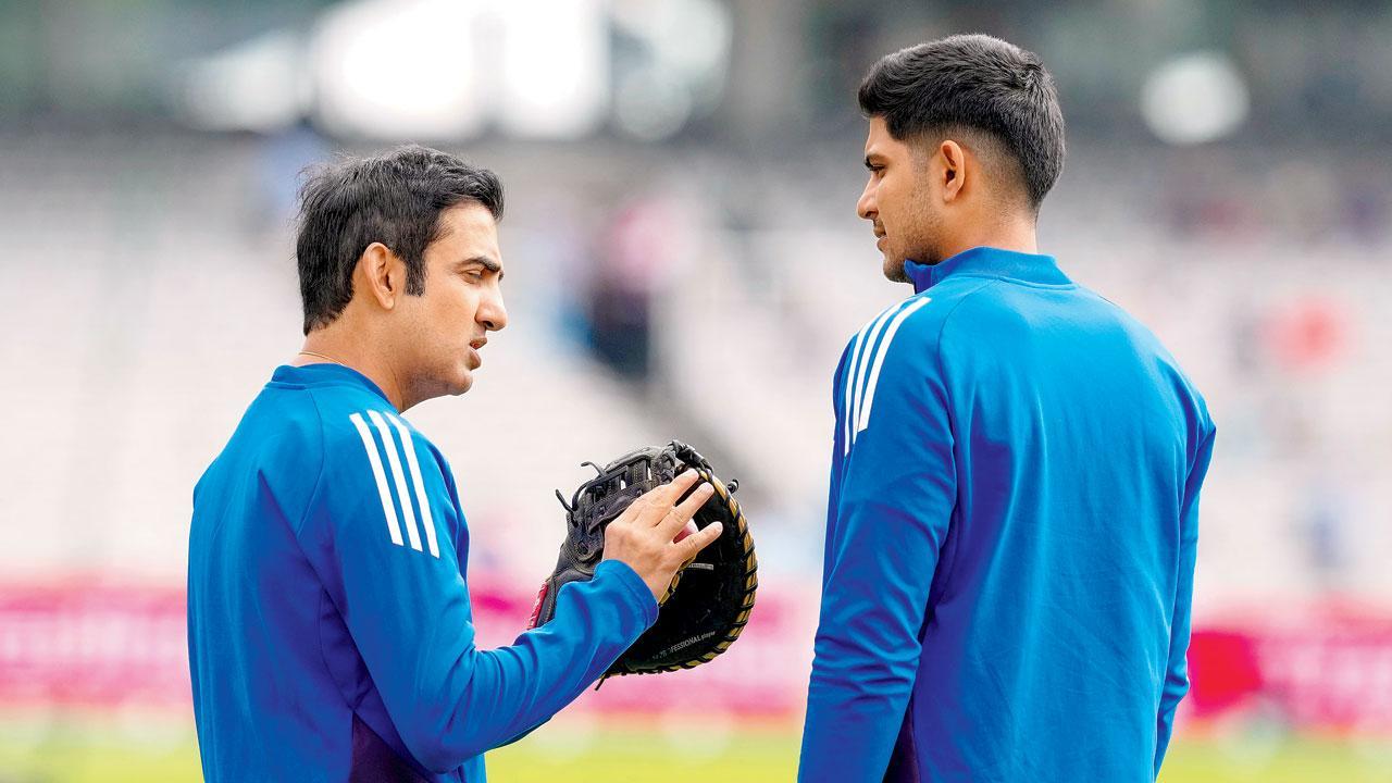 ગૌતમ ગંભીર, શુભમન ગિલ