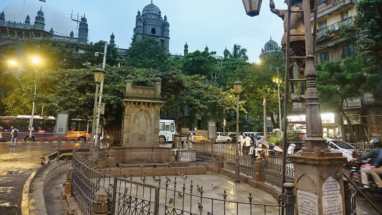 ગઈ કાલે જનરલ પોસ્ટ ઑફિસ પાસેના કબૂતરખાના પર ખાસ કંઈ હલચલ નહોતી. (તસવીર : આશિષ રાજે)