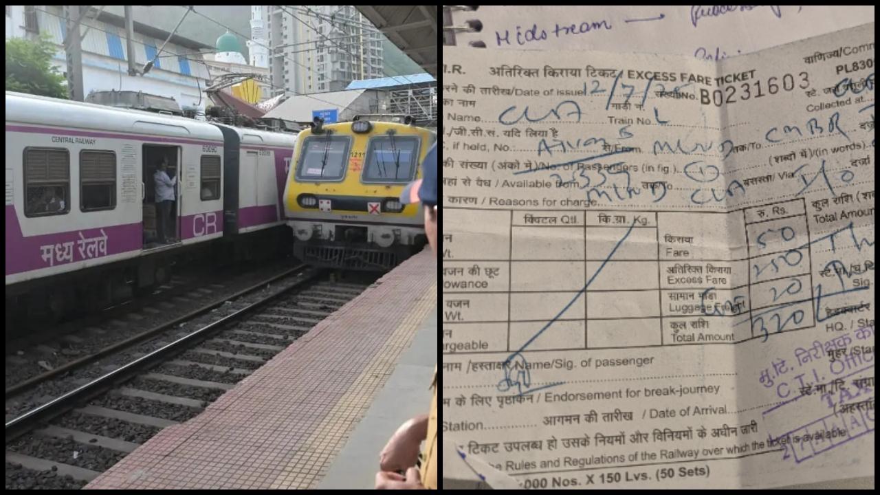 મુંબઈ લોકલ અને વાયરલ પોસ્ટ