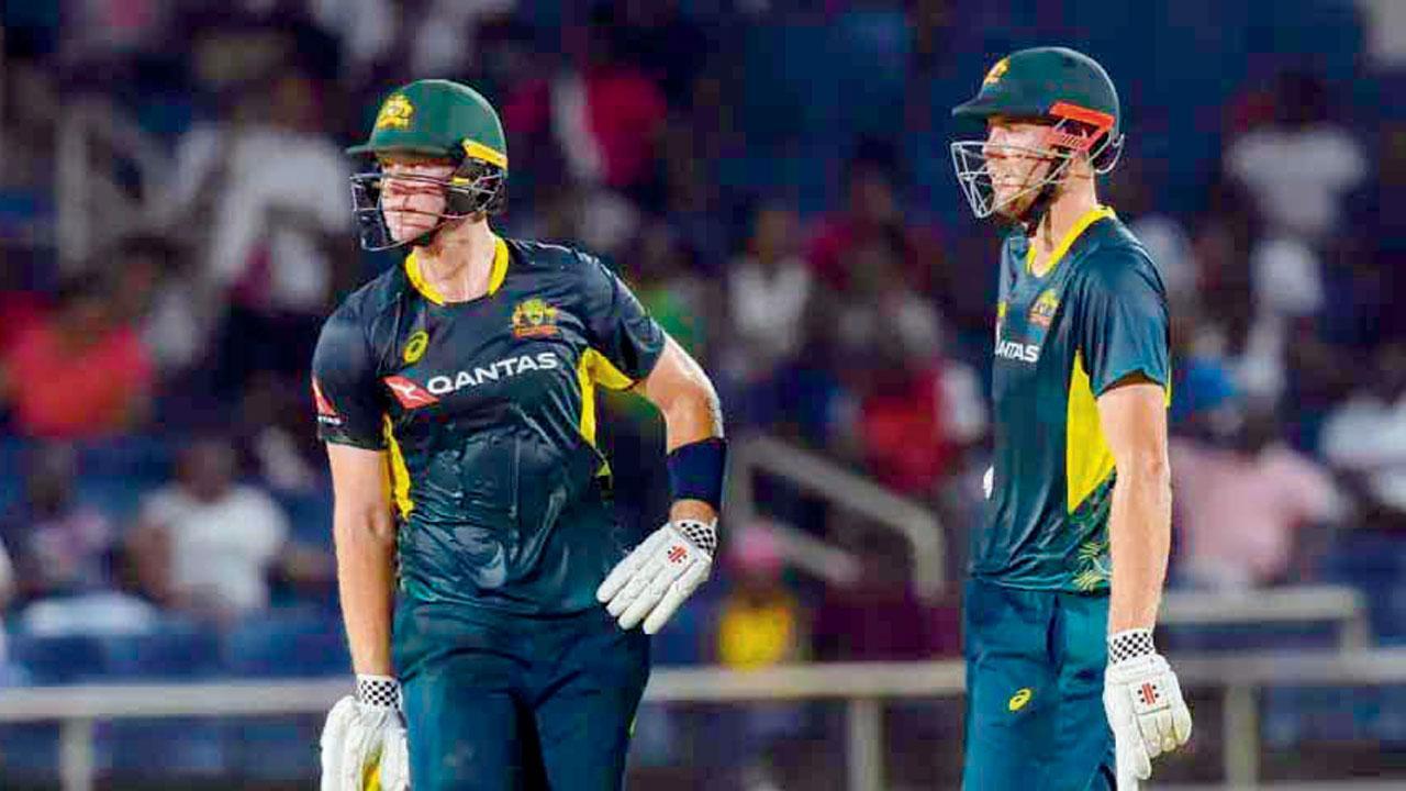 મિચલ ઓવન અને કૅમરન ગ્રીને કરી હતી ૪૦ બૉલમાં ૮૦ રનની મહત્ત્વપૂર્ણ પાર્ટનરશિપ.