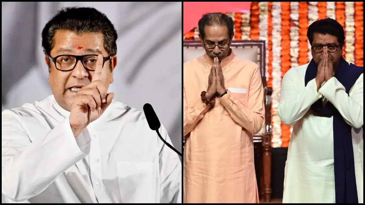 રાજ ઠાકરે અને ઉદ્ધવ ઠાકરે (તસવીર સૌજન્ય: મિડ-ડે)