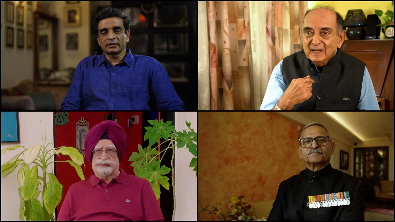 લેફ્ટનન્ટ જનરલ સંજય કુલકર્ણી, કર્નલ જસબીર સિંહ, કોમોડોર મેડિઓમા ભાડા, કર્નલ ડીપીકે પિલ્લઈ