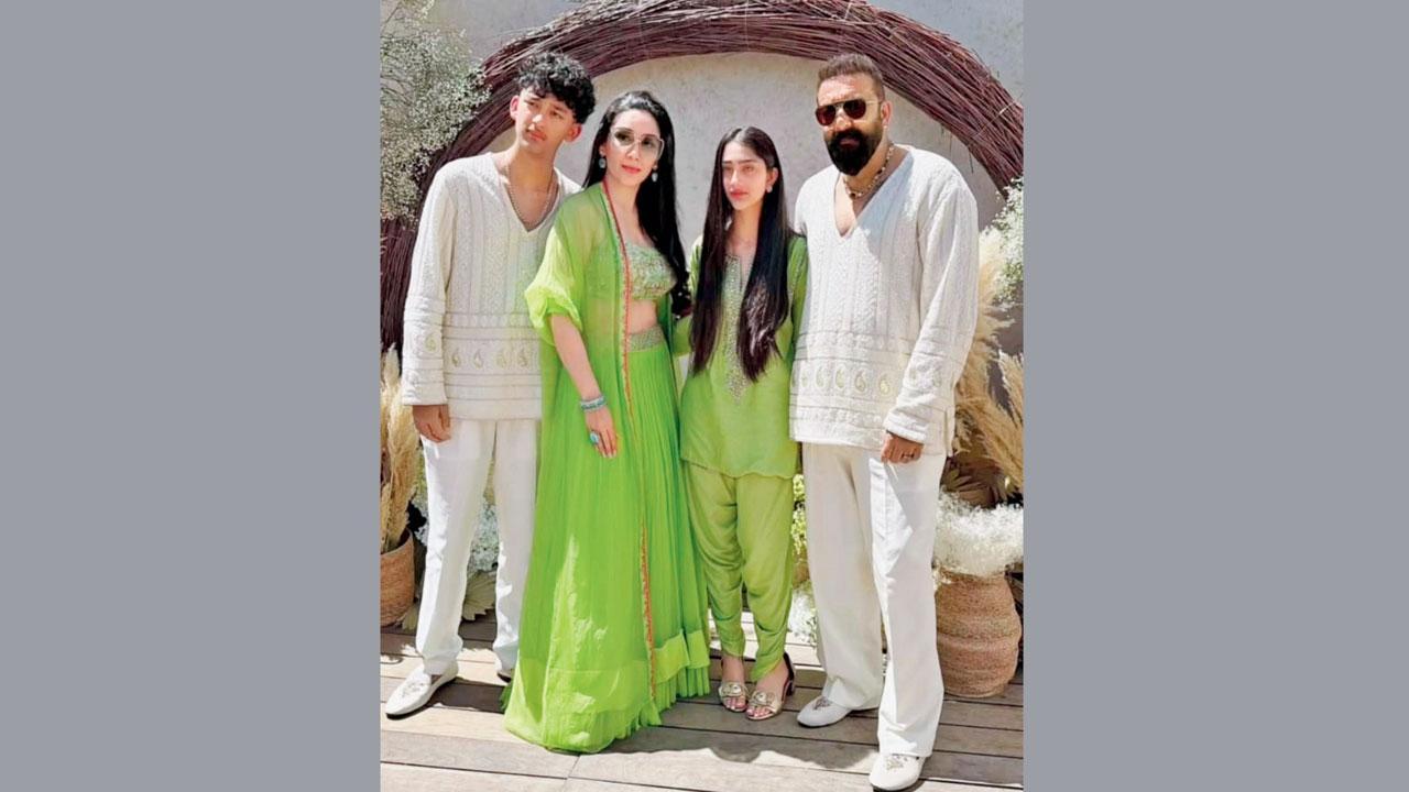 સંજય દત્તની પત્ની માન્યતાની મંગળવારે ૪૭મી વર્ષગાંઠ હતી