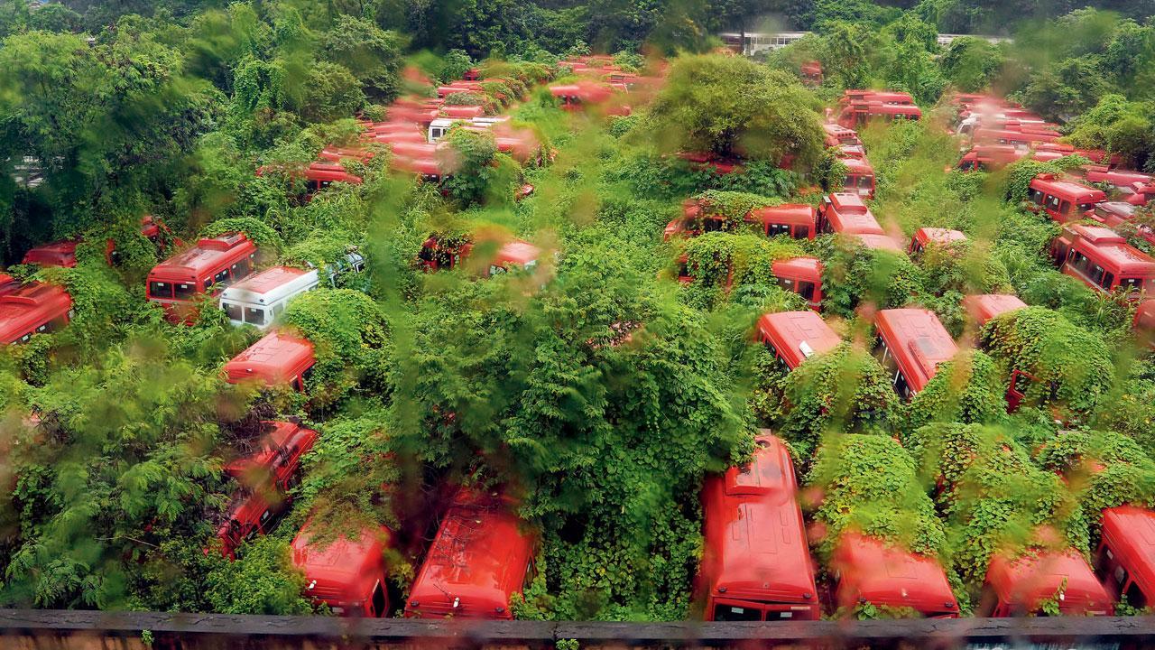 ૧૦૦ મિની બસ ભંગાર થઈ ગઈ હોવાનું જાણવા મળ્યું