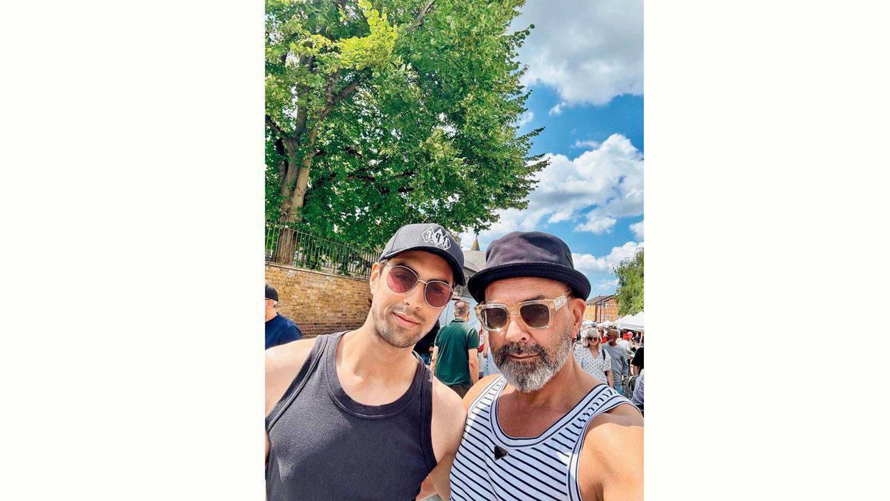 બૉબી દેઓલ અને આર્યમન