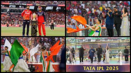 IPL ફાઇનલ દરમિયાન ભારતીય સેનાને ટ્રિબ્યુટ (તસવીરો: BCCI)