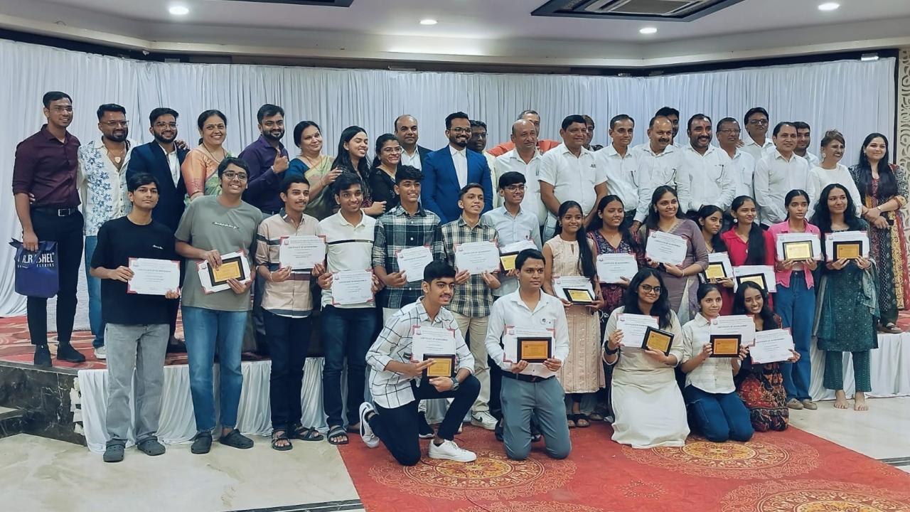 અખિલ ભારતીય કચ્છ વાગડ લેઉવા પાટીદાર સમાજ દ્વારા સરસ્વતી સન્માન સમારોહનું આયોજન