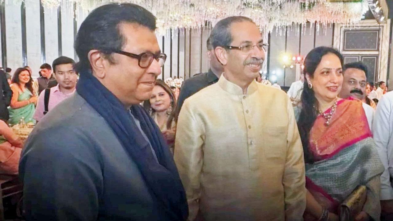 ઉદ્ધવ ઠાકરે, રાજ ઠાકરે