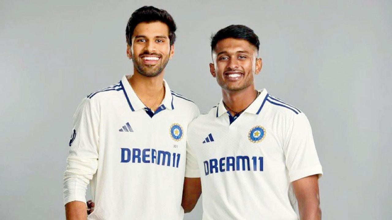 વૉશિંગ્ટન સુંદર અને સાઈ સુદર્શન.