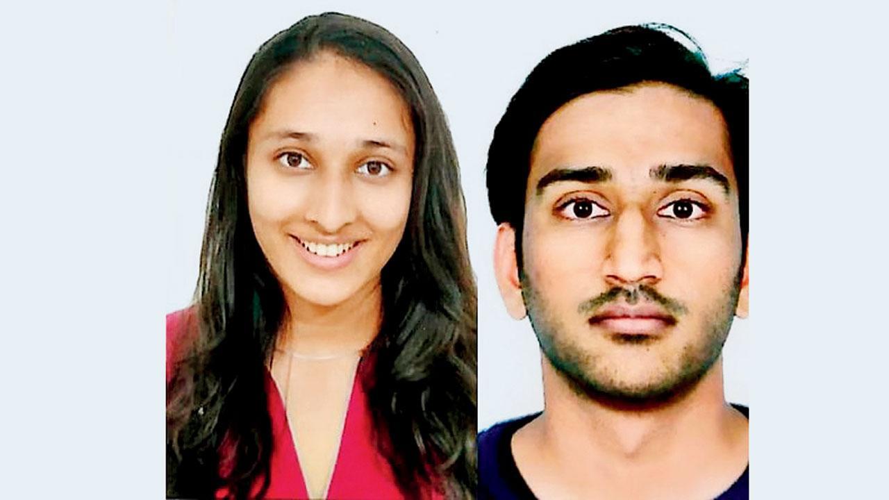 શુભ મોદી અને બાવીસ વર્ષની શગુન મોદી