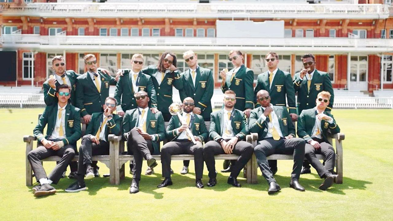 સાઉથ આફ્રિકન ટીમ