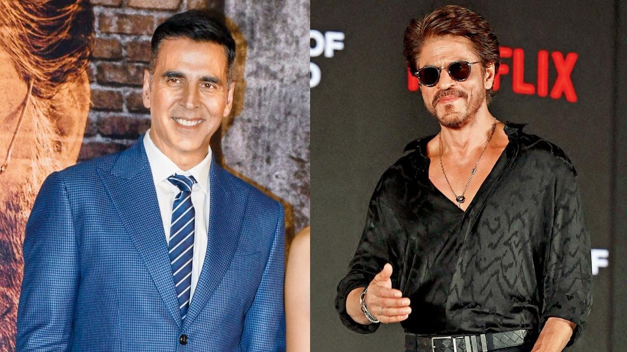 અક્ષય કુમાર અને શાહરુખ ખાન