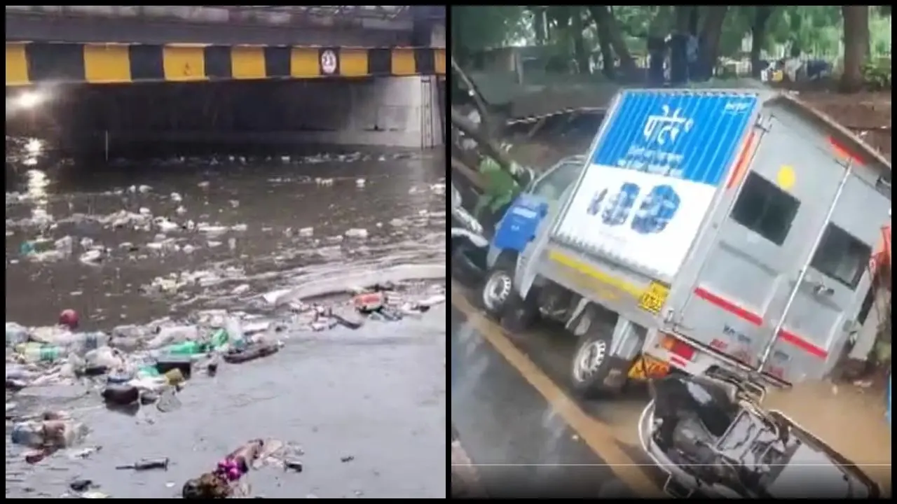 Mumbai Rains: મુંબઈમાં ક્યાંક દીવાલ પડી તો અંધેરીમાં અંડરપાસ બંધ થયો, જુઓ વીડિયો Mumbai Rains: મુંબઈમાં ક્યાંક દીવાલ પડી તો અંધેરીમાં અંડરપાસ બંધ થયો, જુઓ વીડિયો