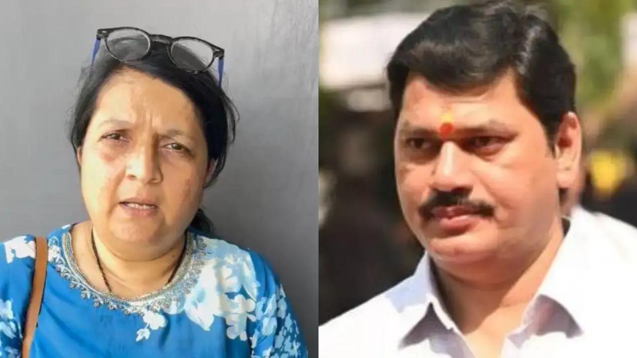 અંજલી દમાનિયા, ધનંજય મુંડે