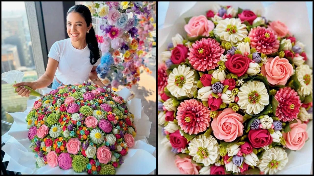 કપકેકનો બુકે