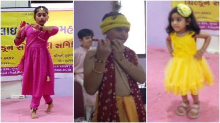 કાંદિવલી બાળાશ્રમમાં નૃત્ય હરીફાઈ યોજાઈ હતી