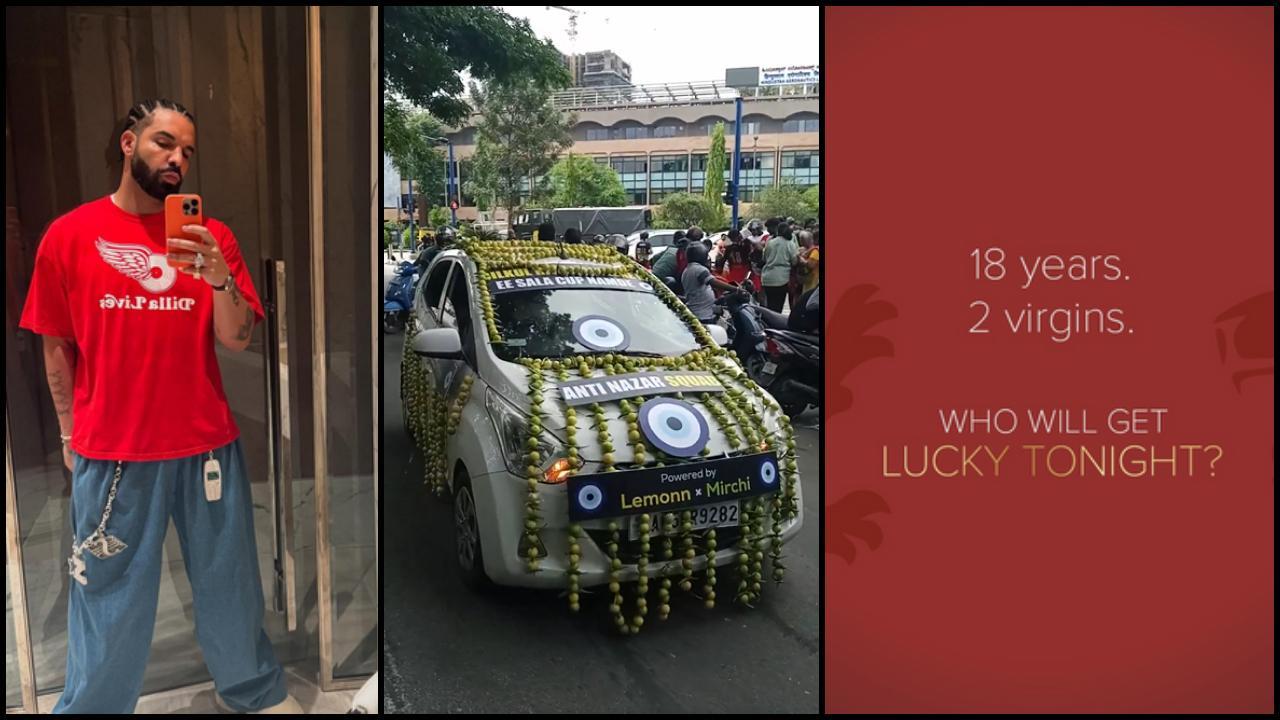 ડ્રેક, લીંબુ-મરચાંથી શણગારેલી કાર અને વાયરલ જાહેરાત (તસવીર: સોશિયલ મીડિયા)