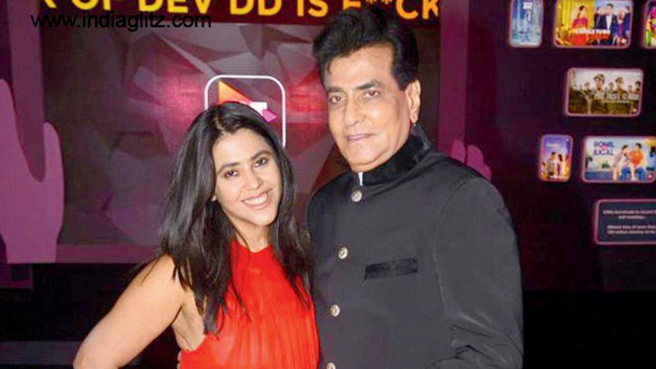 એકતા કપૂર અને જિતેન્દ્ર