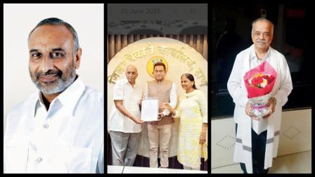 કોમલ છેડા, જગદીશ દેઢિયા, વિરેશ શાહ