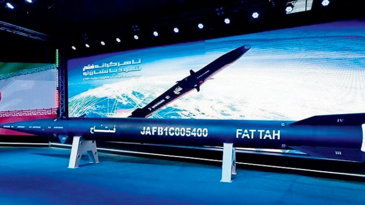 ઇઝરાયલ પર ફતહ-1 હાઇપરસોનિક મિસાઈલ છોડી