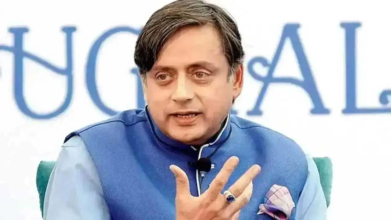  કોંગ્રેસ સાંસદ શશી થરૂરની ફાઇલ તસવીર