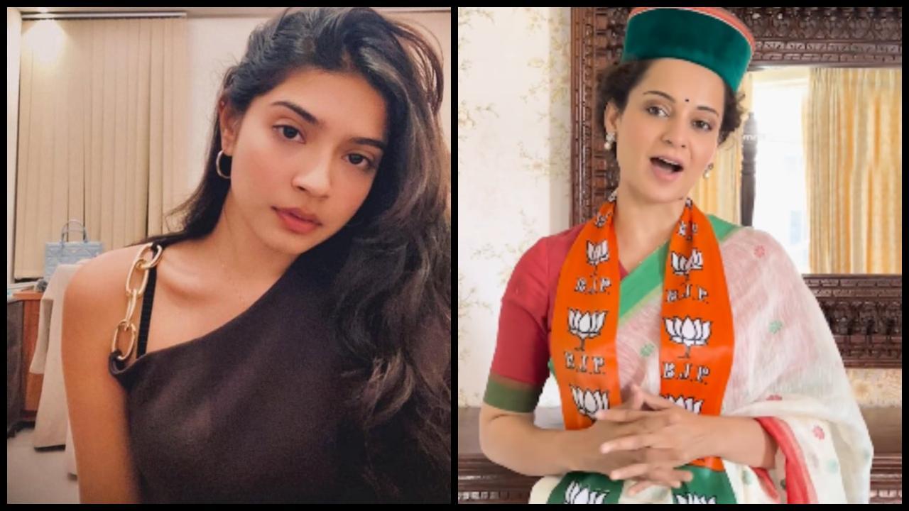 શર્મિષ્ઠા પનૌલી અને કંગના રનૌત (તસવીર: X)