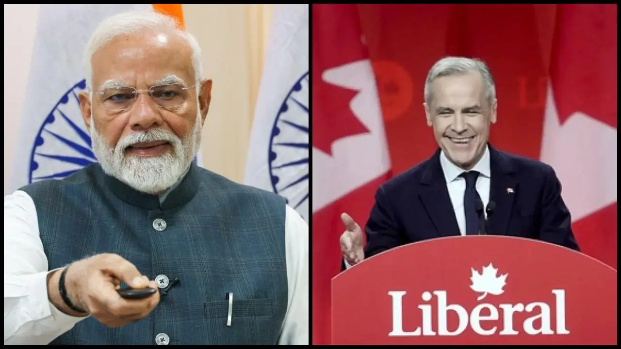 PM નરેન્દ્ર મોદી અને માર્ક કાર્ને ફાઇલ તસવીર (સૌજન્ય: મિડ-ડે)
