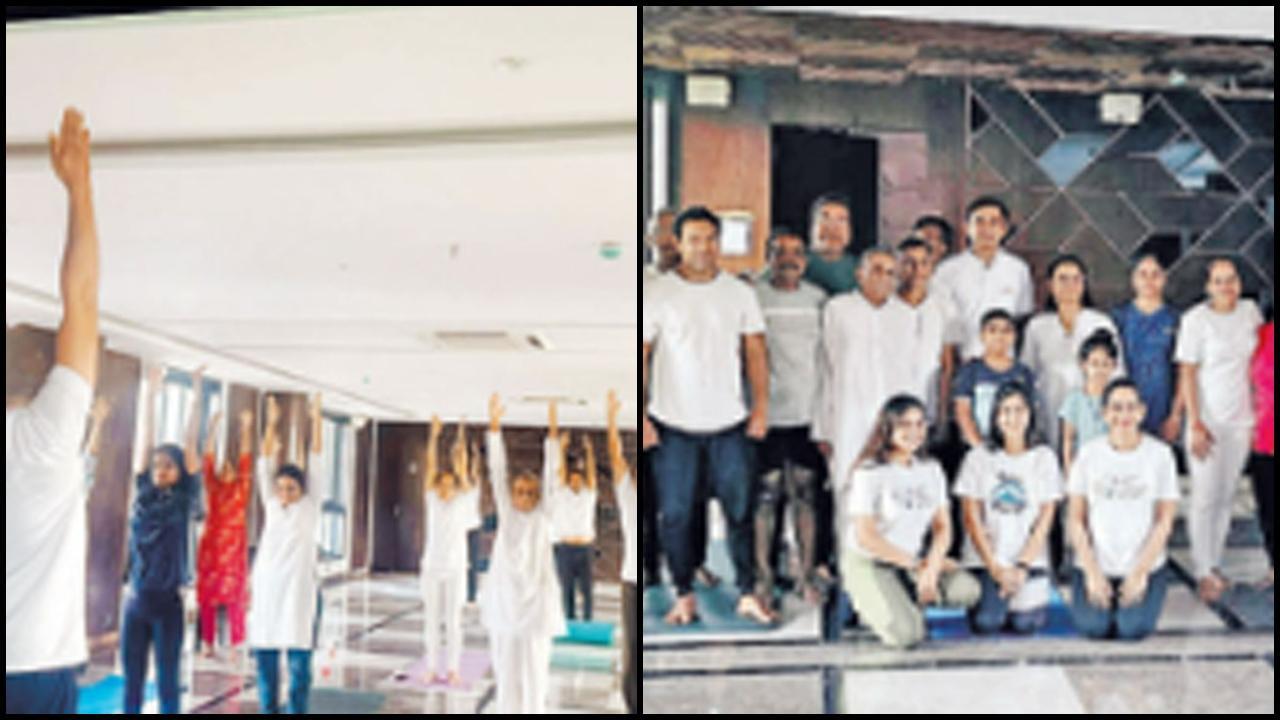 નૉર્ધર્ન હાઇટ્સ ખાતે આંતરરાષ્ટ્રીય યોગ દિવસની ઉજવણી