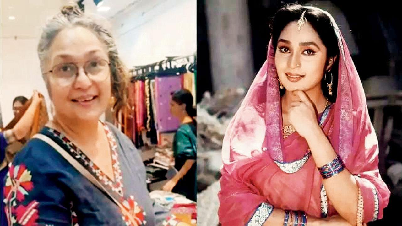 હાલમાં તે એક સાડી એક્ઝિબિશનમાં જોવા મળી હતી અને તેનો લુક ઓળખી ન શકાય એ હદે બદલાઈ ગયો છે