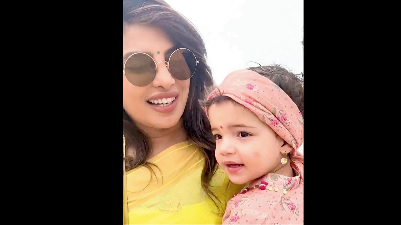 પ્રિયંકા દીકરી માલતી મારી સાથે