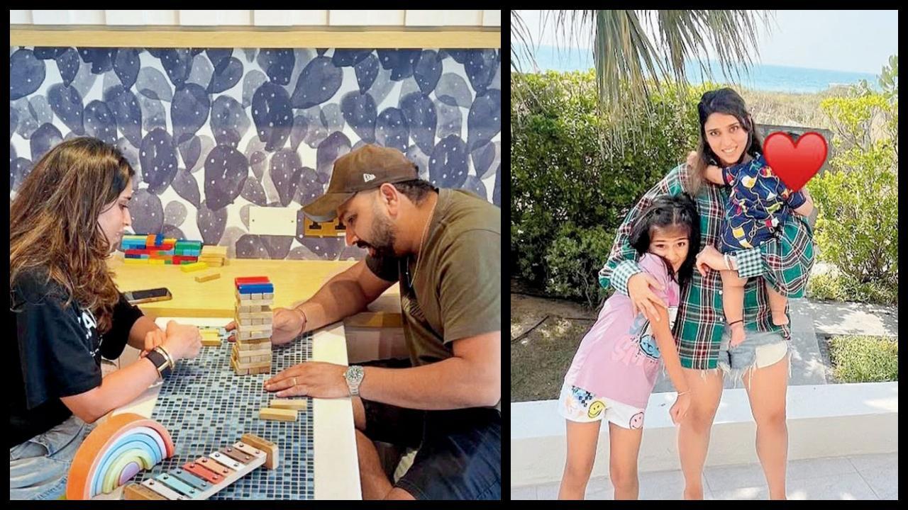 બાળકો સાથે રોહિત અને રિતિકા પણ બન્યાં બાળક