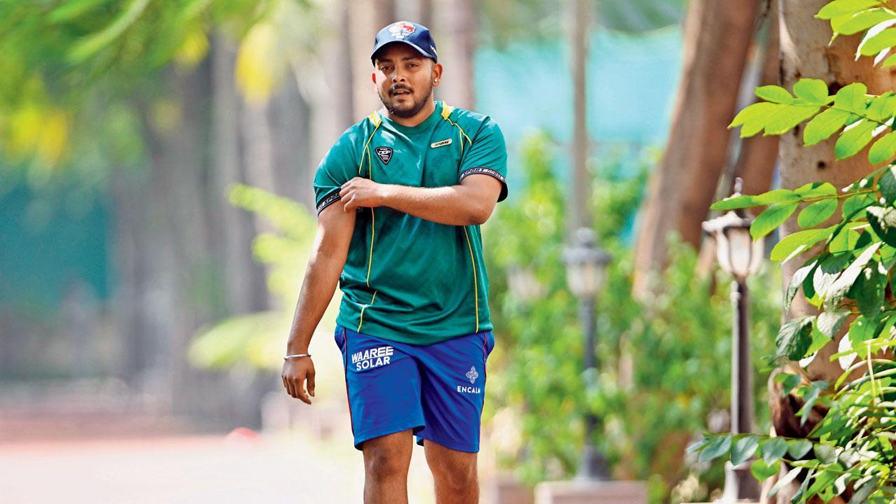 પૃથ્વી શૉ