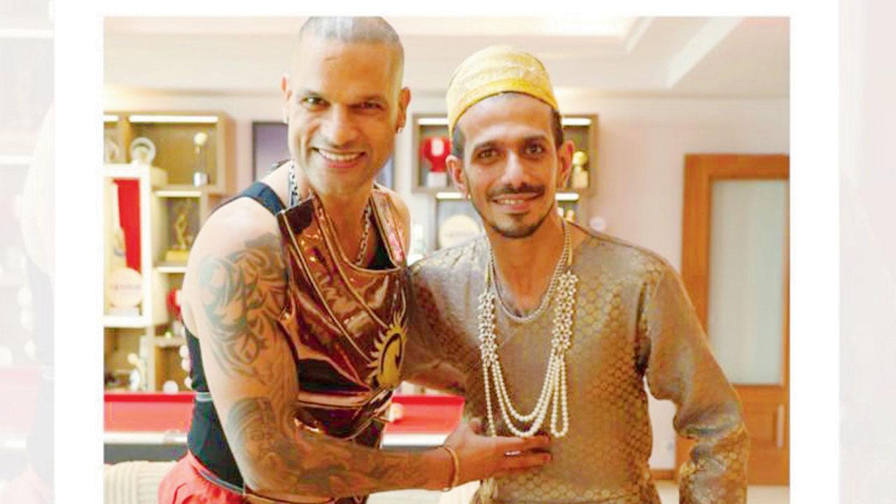 શિખર ધવન, યુઝવેન્દ્ર ચહલ