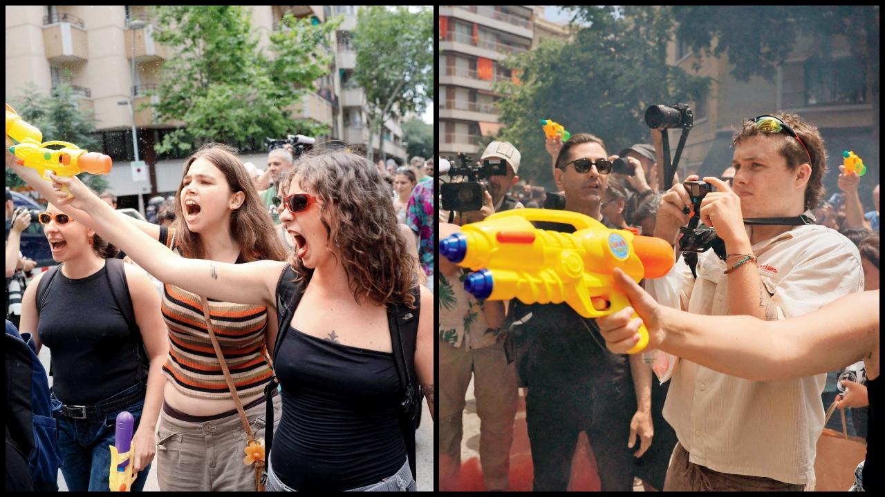 બાર્સેલોનાવાસીઓએ ટૂરિસ્ટો સામે છોડી બલમ પિચકારી