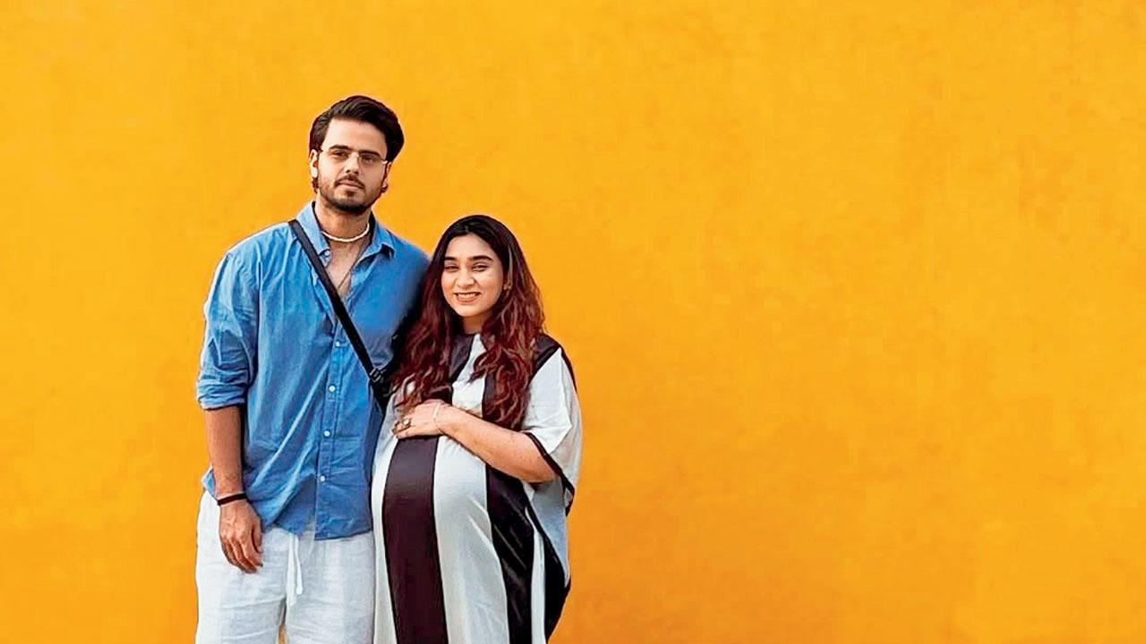 નીતીશ રાણા અને પત્ની સાચી મારવાહ