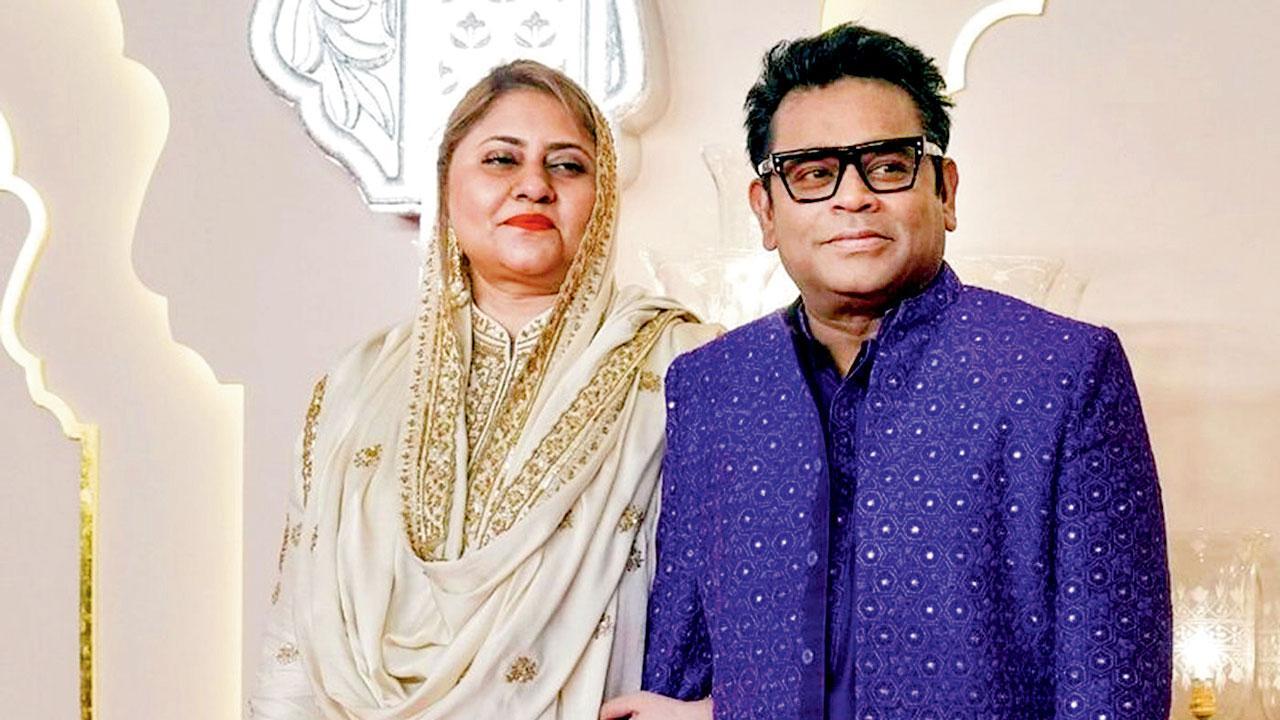 એ. આર. રહમાન, પત્ની સાયરા બાનુ