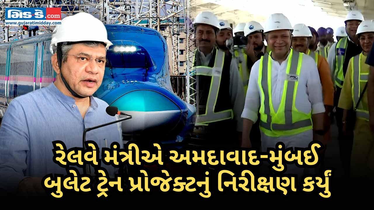 અમદાવાદ-મુંબઈ બુલેટ ટ્રેન: ભારતમાં બનાવેલા ઘટકો સાથે 1100 ટનનો પુલ તૈયાર થયો