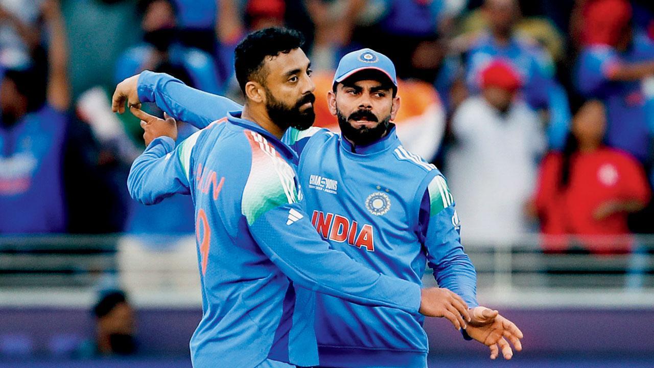 વરુણ ચક્રવર્તીએ મૅચવિનિંગ પાંચ વિકેટ લીધી હતી.