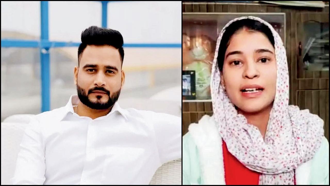 માનવ શર્મા અને તેમની પત્ની નિકિતા