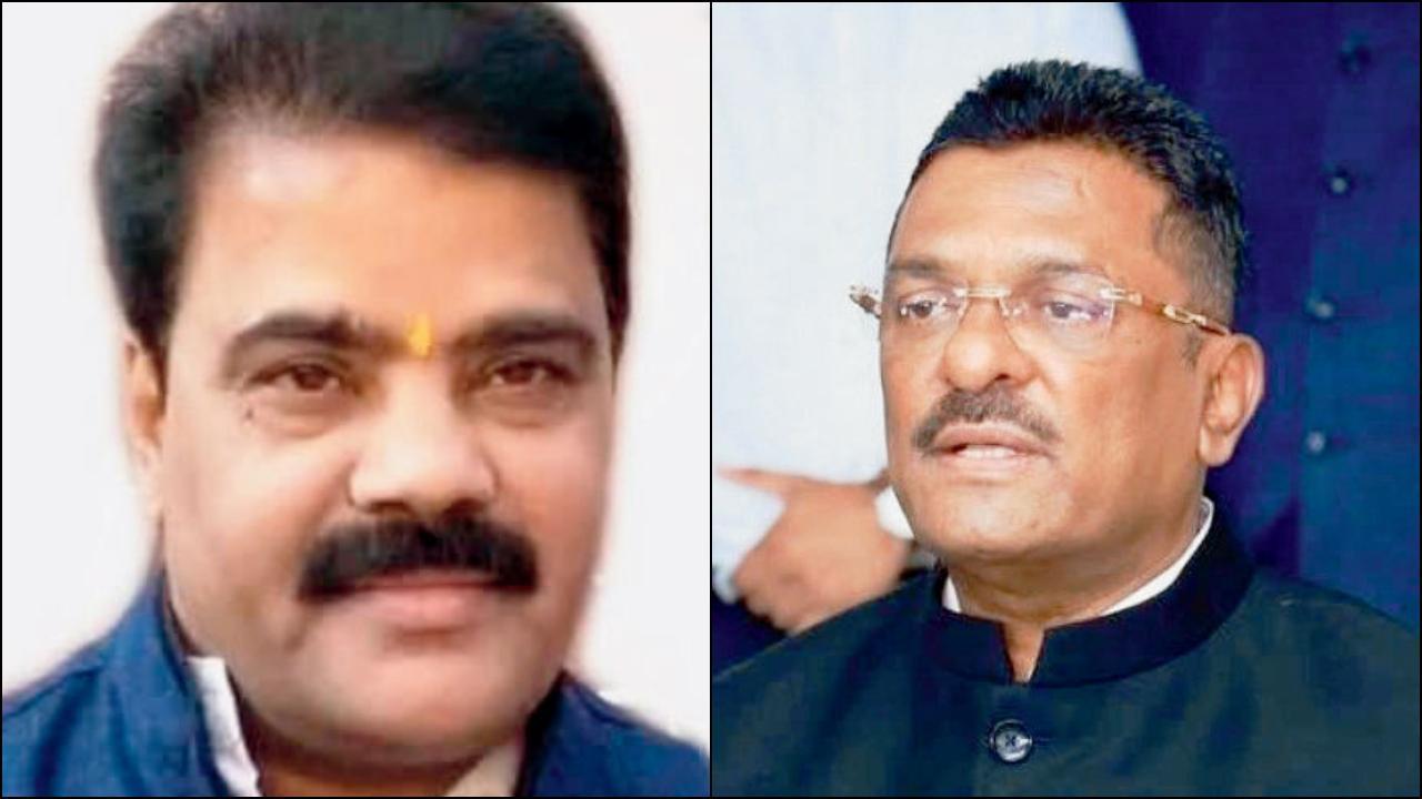 BJPના જિલ્લાધ્યક્ષ દિલીપ જૈન, શિવસેનાના કૅબિનેટ પ્રધાન પ્રતાપ સરનાઈક